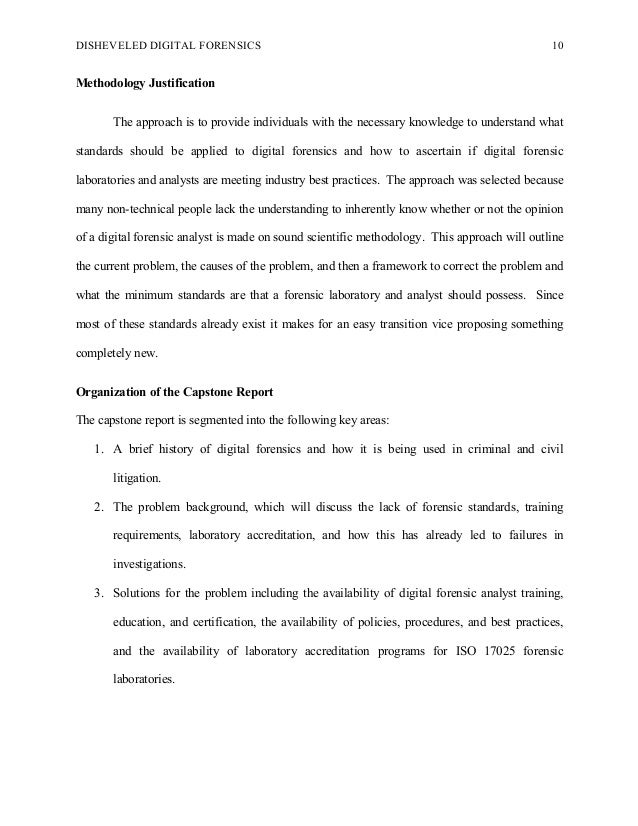 Disheveled Digital Forensics: The Impact of Inconsistent Standards, C… Disheveled Digital Forensics: The Impact of Inconsistent Standards, C…