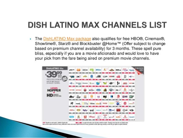Best Dishlatino Channel Packages Program