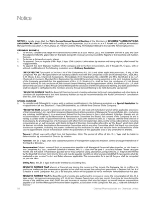 We provide innovative development and manufacturing excellence
We offer RD services on a global scale with a specialisation in
development processes that are truly scaleable to commercialisation.
Committed
to Quality
Our Competitive
Advantage03
DEVELOPING
NICHE
THERAPEUTIC
AREAS
We offer process route
‘scouting’, development
and optimisation services
from our state-of-the-art
RD centres in India
and Europe.
SCALING EARLY
CLINICAL
DEVELOPMENT
In Europe we help our
customers to build chemical
processes that can support
early clinical development,
while in India the majority
of our process development
activities are aimed towards
optimizing commercial
processes.
01 02
32 Dishman Pharmaceuticals and Chemicals Limited
 