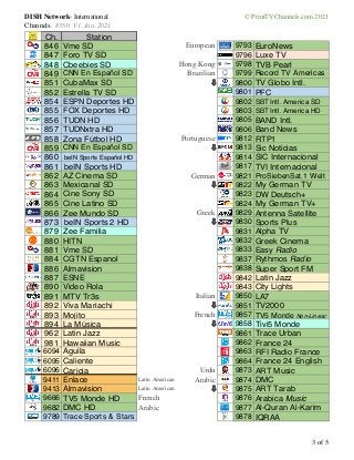 DISH Network TV Channel Guide | International Stations