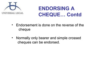 Dishonor Of Cheques Slide 11