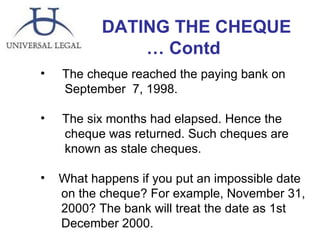 Dishonor Of Cheques Slide 14