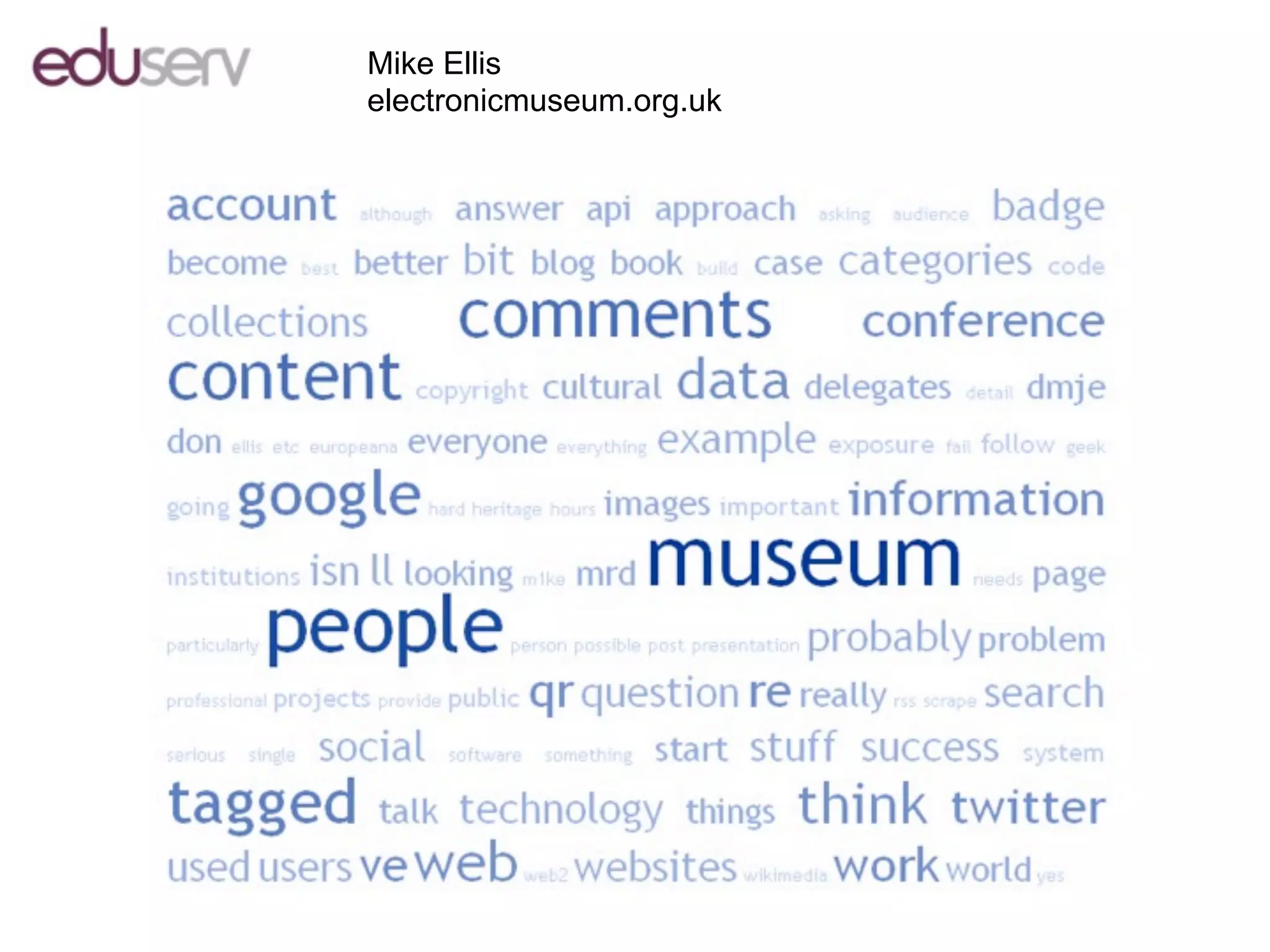 Mike Ellis
electronicmuseum.org.uk
 