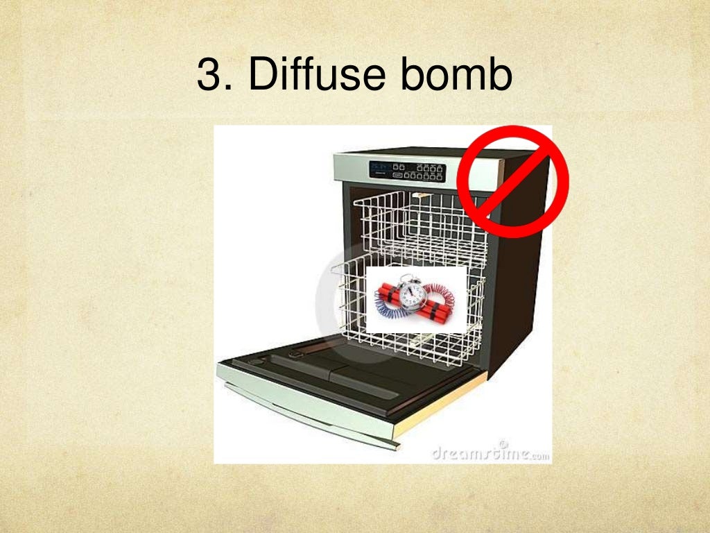 3. Diffuse bomb