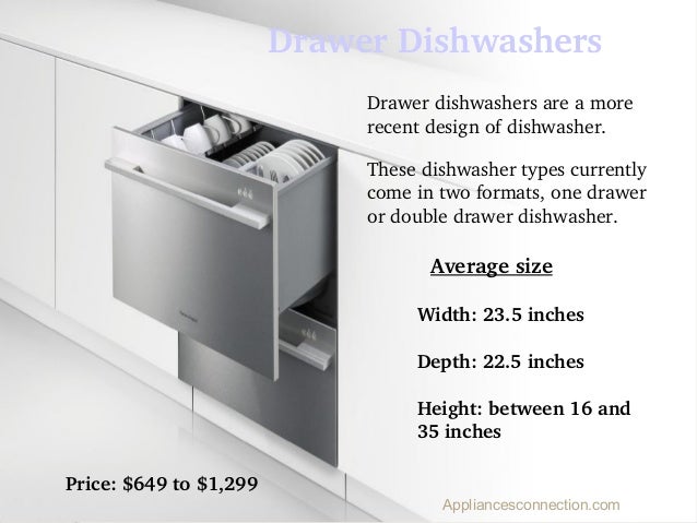 18 inch drawer dishwasher