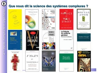 2ème Partie : Complexité et Organisation

Que nous dit la science des systèmes complexes ?

Yves Caseau - présentation DISIC – Mars 2014

9/31

 