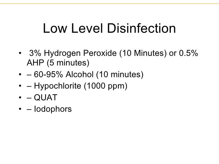 Disinfectants a ppt