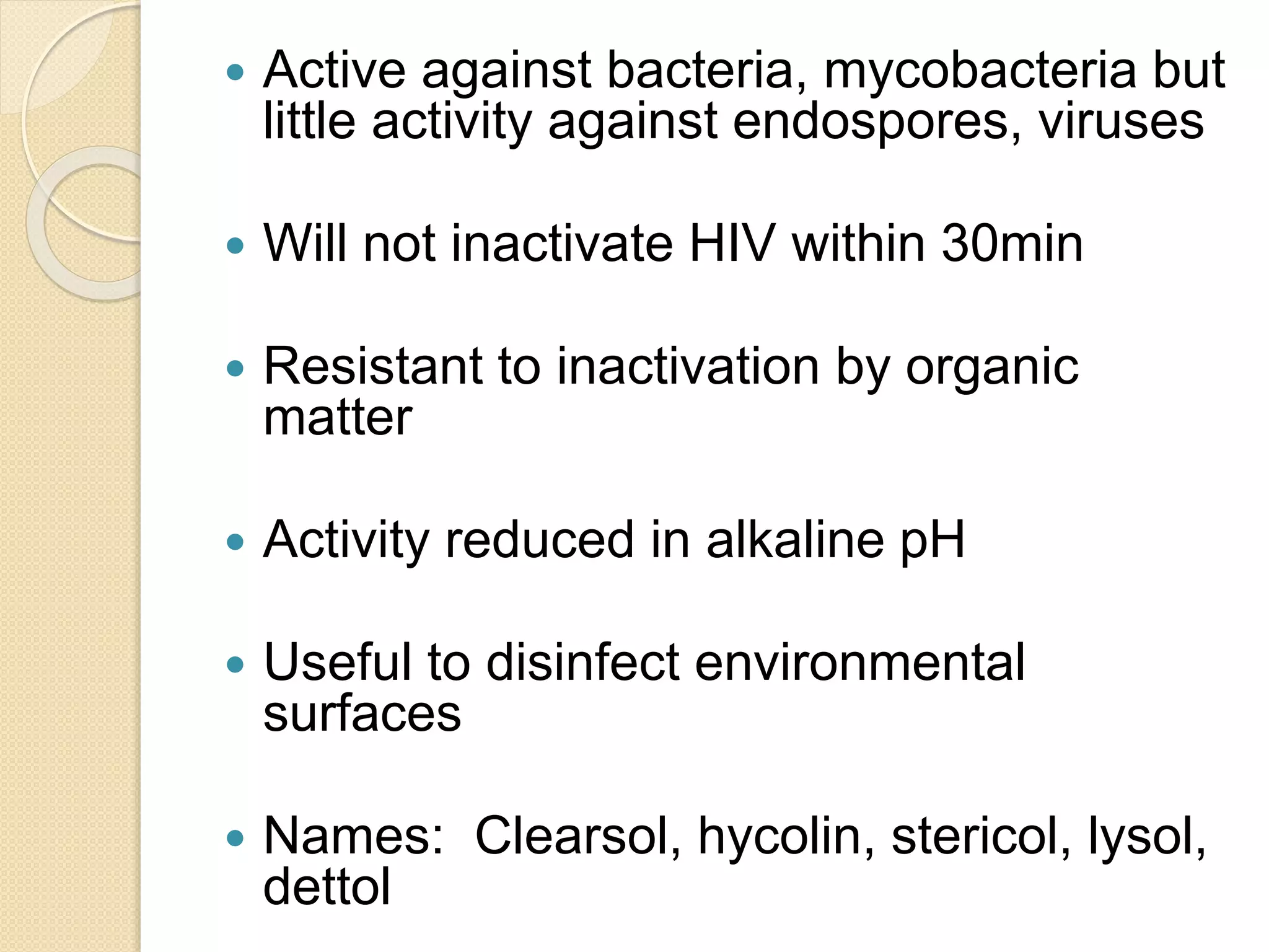 Disinfection | PPTX