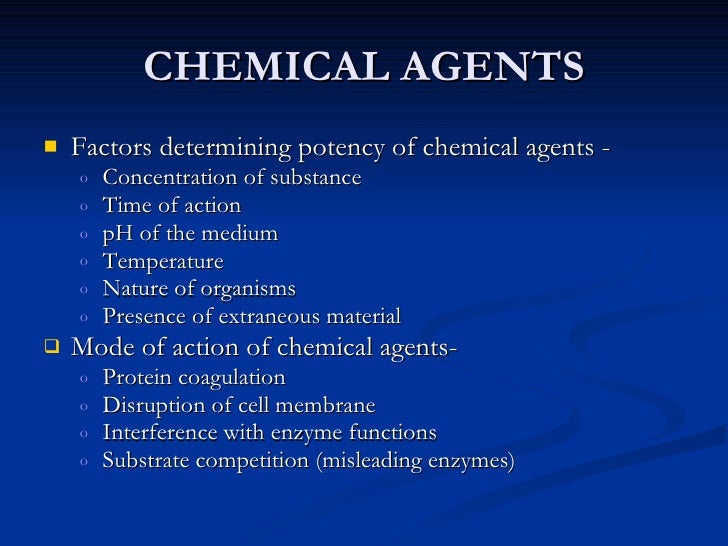 Disinfection & Sterilization