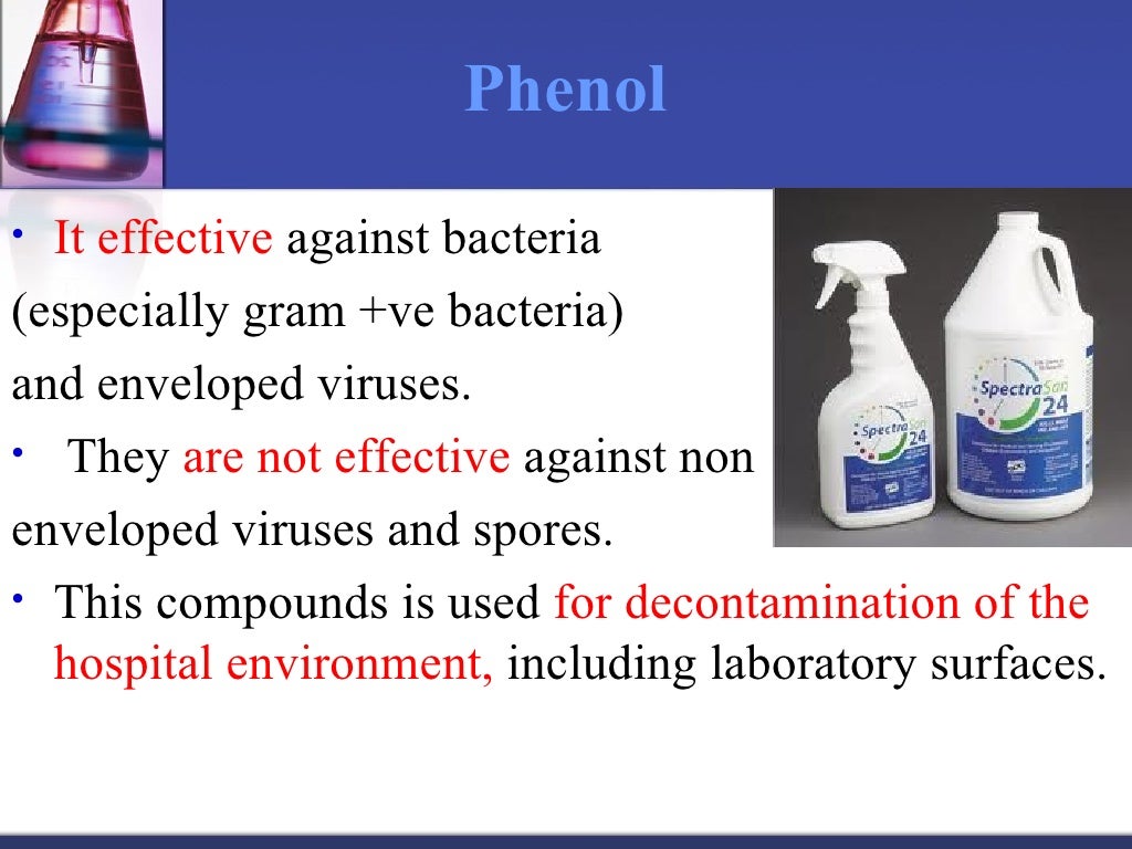 Disinfection & sterilization