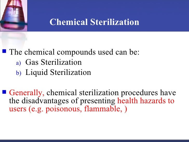 Disinfection & sterilization
