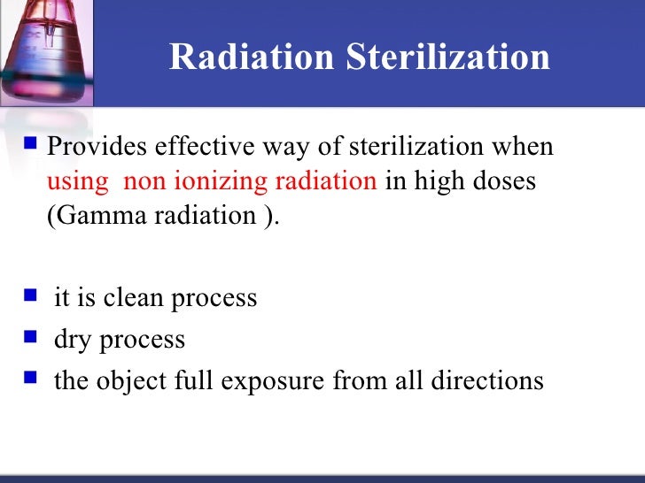 Disinfection & sterilization