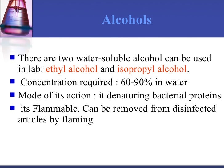 Disinfection & sterilization