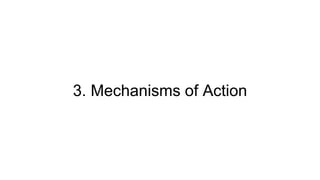 3. Mechanisms of Action
 