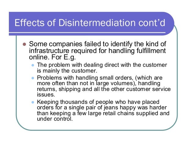 dell disintermidiation dell disintermidiation