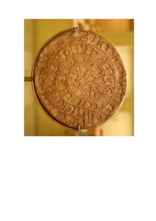 PHAISTOS DISC, front side A