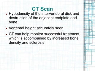 Diskitis Bone Scan Diskitis | PPT