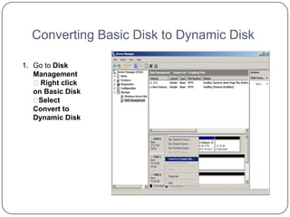 Disk management server | PPTX