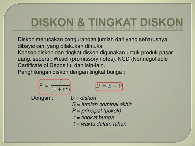Diskon Tingkat Diskon