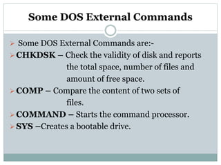 Disk operating system | PPT