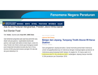 Fenomena Negara Peraturan
 