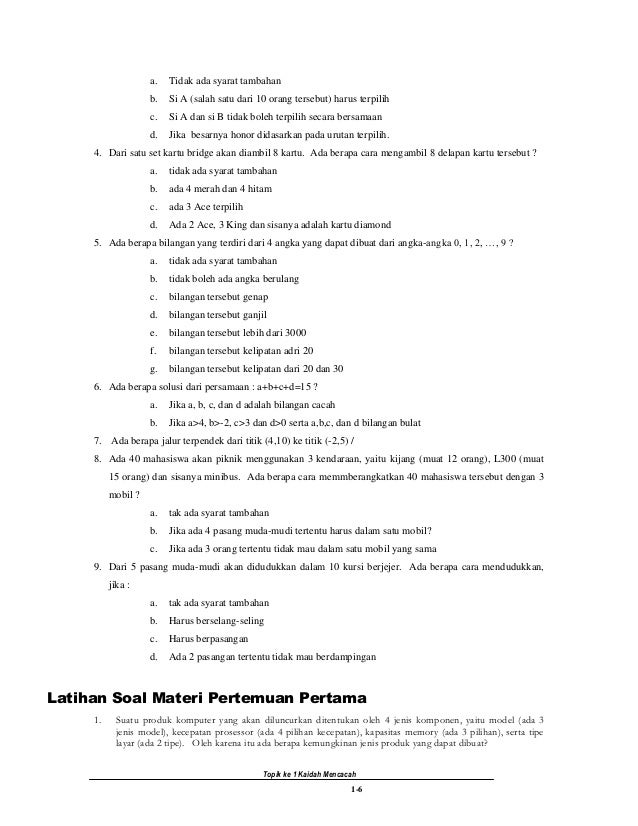 Diskret I Kombinatorika