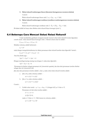 Diskret VI Rekursif | PDF