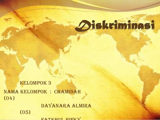 Diskriminasi