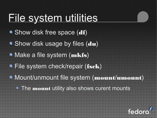 Unmount File System Disks and-filesystems | PPT