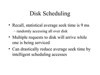 Disk scheduling | PPT