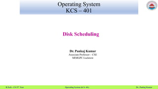 Disk Scheduling | PPT