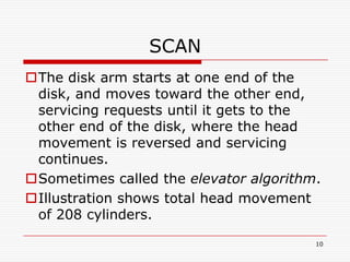 Disk scheduling | PPT