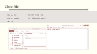 Disk structure & File Handling | PPTX