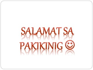 Diskurso sa Filipino