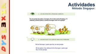 Actividades
Método Singapur:
 