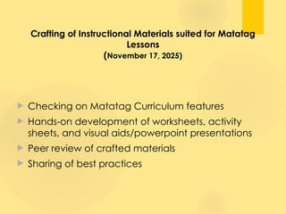 Comprehensive Professional Development for Grade 3 Teachers: Curriculum ...