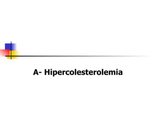A- Hipercolesterolemia
 