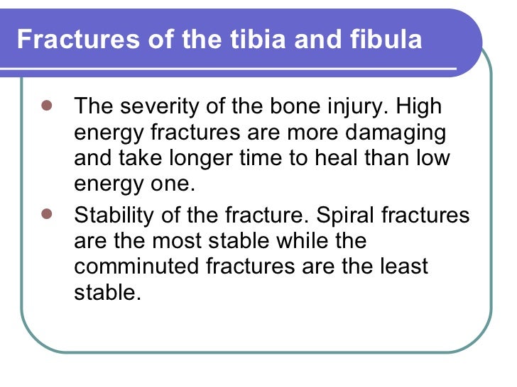 Tib fib fracture classification - krrilly
