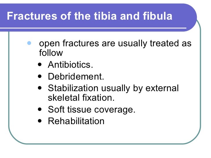 Tib fib fracture classification - Boslanguage