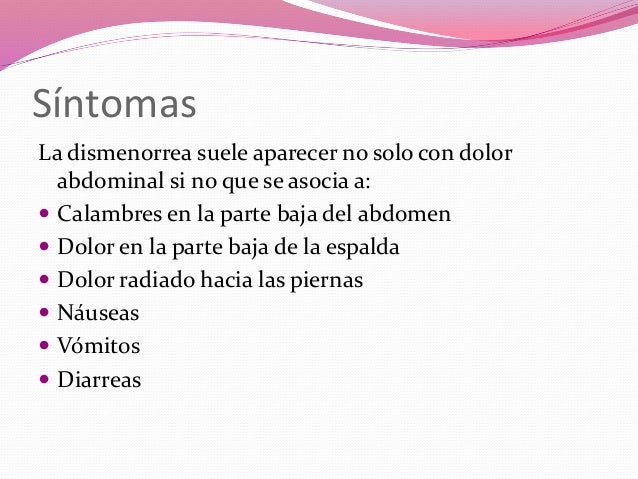 Dismenorrea, amenorrea y menorragia Dismenorrea, amenorrea y menorragia