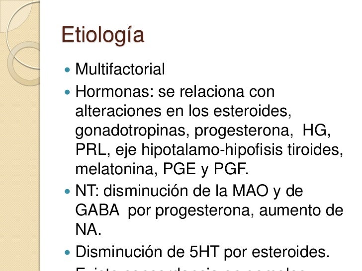 Dismenorrea y síndrome premenstrual Dismenorrea y síndrome premenstrual