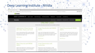 Deep Learning Institute - NVidia
 