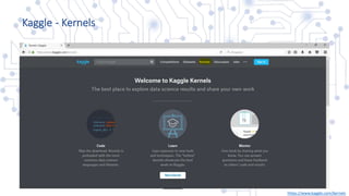 Kaggle - Kernels
https://www.kaggle.com/kernels
 