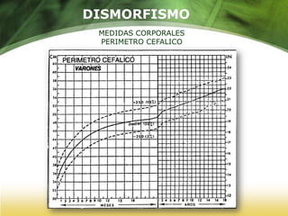 DISMORFISMOMEDIDAS CORPORALESPERIMETRO CEFALICO