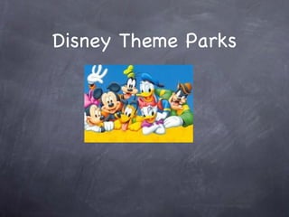 Disney Theme Parks 