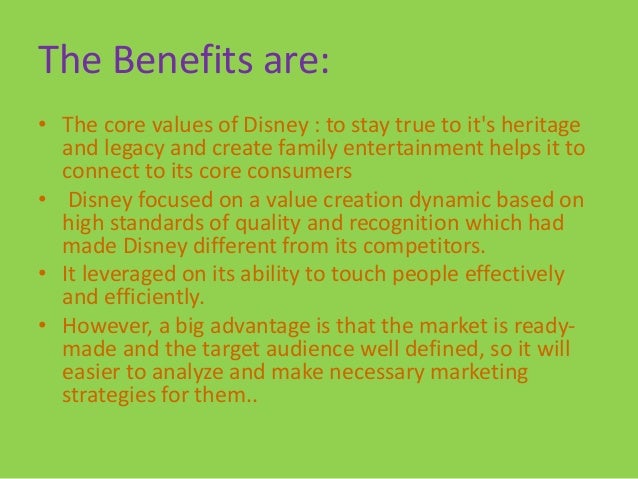 The walt disney company its diversification strategy in 2012 case 20