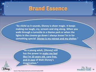 Disney Brandscape | PPT