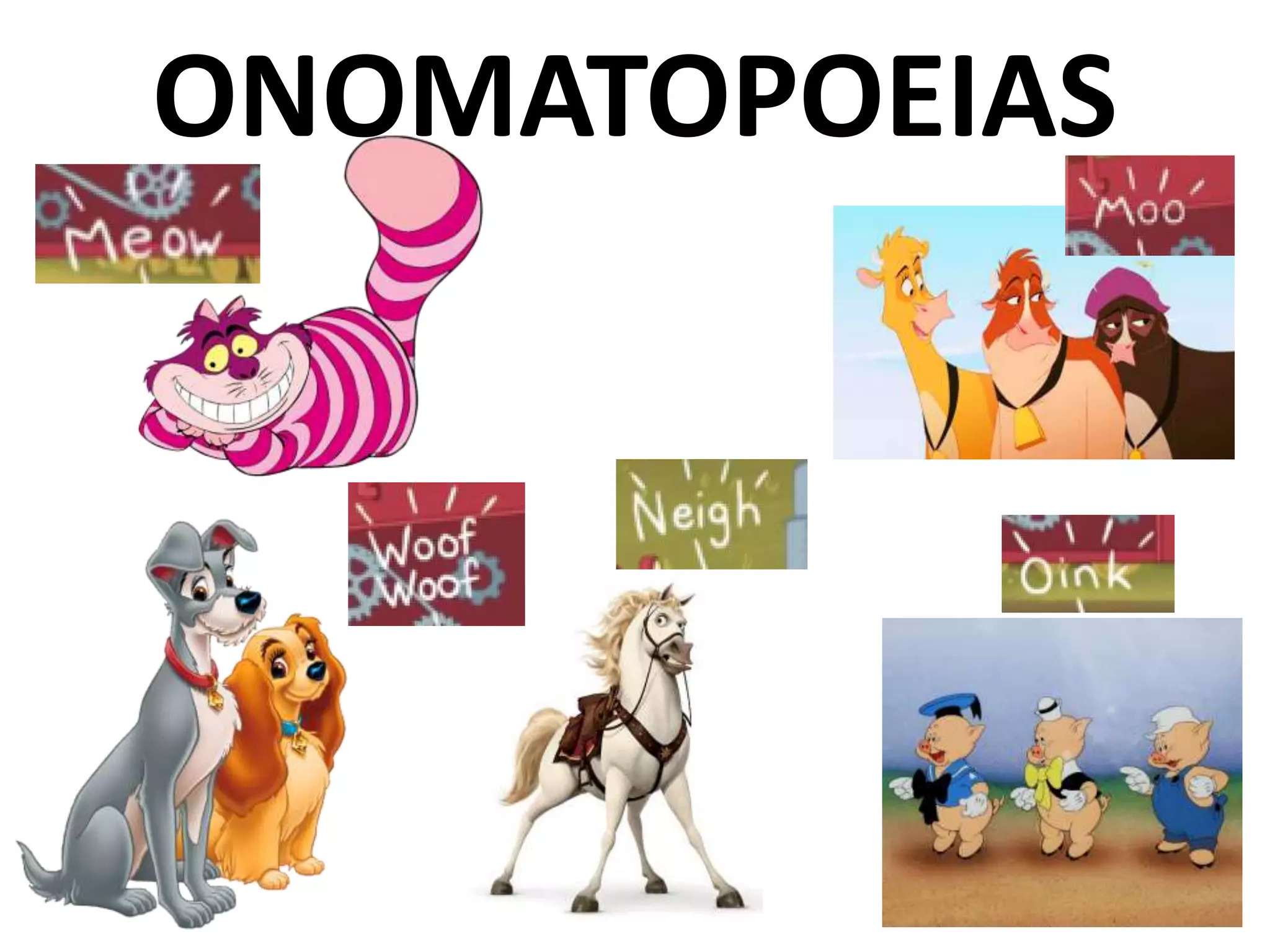 ONOMATOPOEIAS