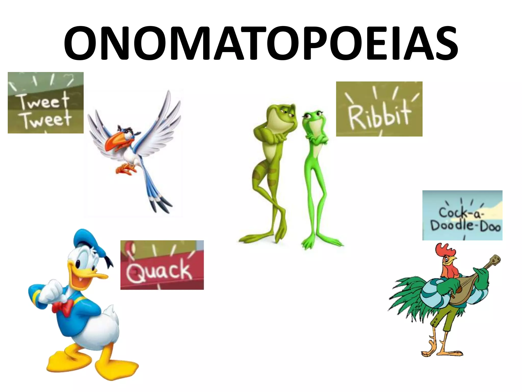 ONOMATOPOEIAS