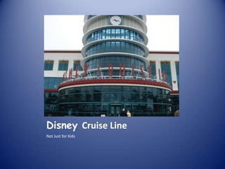 Disney Cruise Line Not Just for Kids 